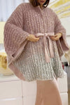 Women's Loose Fashion Sequined Wool Cardigan