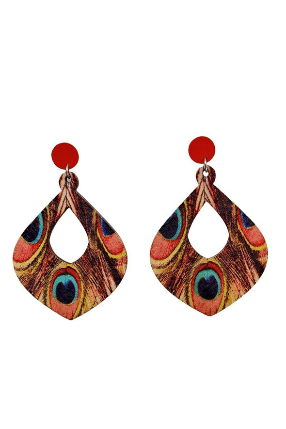 Bohemian earrings fashionable ethnic style retro temperament earrings