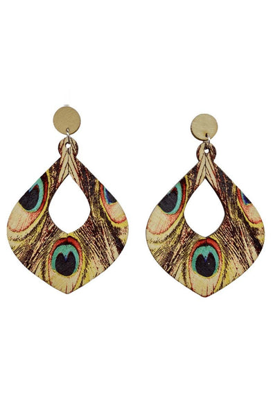 Bohemian earrings fashionable ethnic style retro temperament earrings