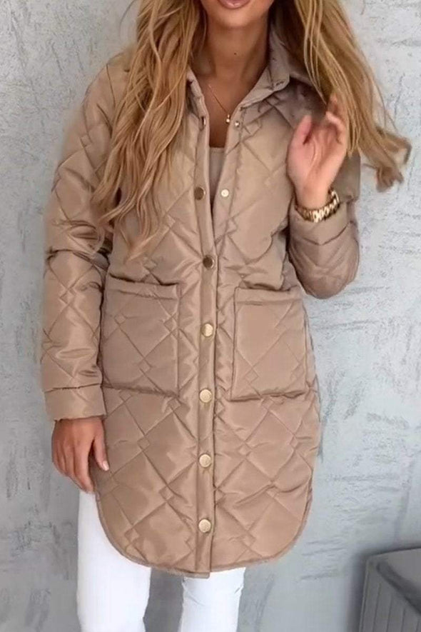 Women's Casual Solid Coat