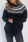 Women's casual loose pullover sweater