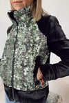 Women's fashionable velvet sequined jacket