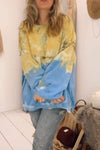 Women's Casual Tie Dye Long Sleeve T-Shirt