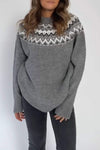 Women's casual loose pullover sweater