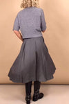 Women's Turtleneck Sweater and Skirt Two-piece Set