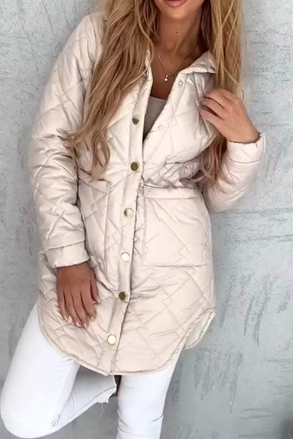 Women's Casual Solid Coat