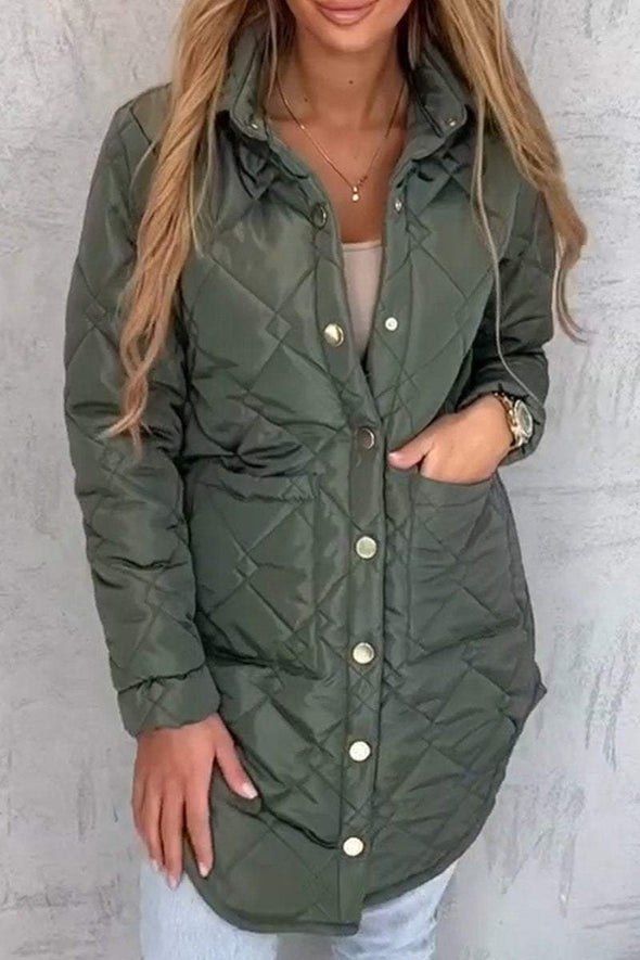 Women's Casual Solid Coat