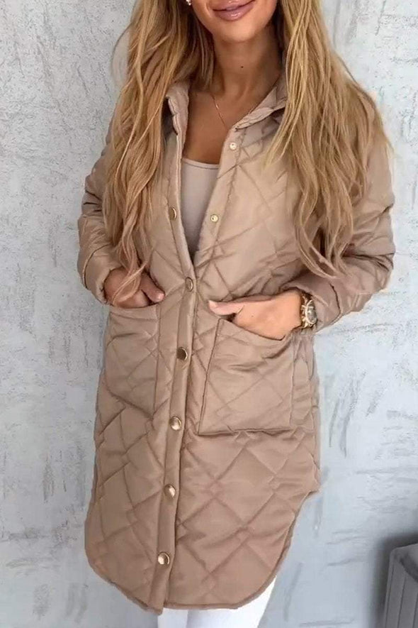 Women's Casual Solid Coat