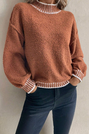 Women's Casual Loose Knitted Sweater