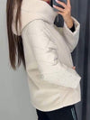 Women's Turtleneck Hooded Cotton Coat