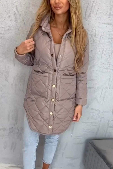 Women's Casual Solid Coat