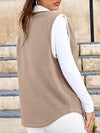 Women's Lapel Plush Vest