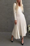 Women's Casual Round-neck Long-sleeved Dress