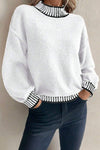 Women's Casual Loose Knitted Sweater