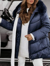 Women's Fur Collar Autumn and Winter Cotton Coat