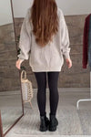 Women's Casual Round Neck Knitted Sweater