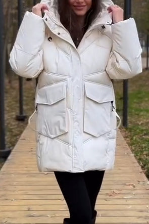 Women's Stylish Thermal Coat Hooded Coat