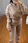 Women's Long Sleeve Hoodies Two Piece Set