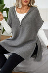 Women's Casual Solid Color V-neck Sweater Vest