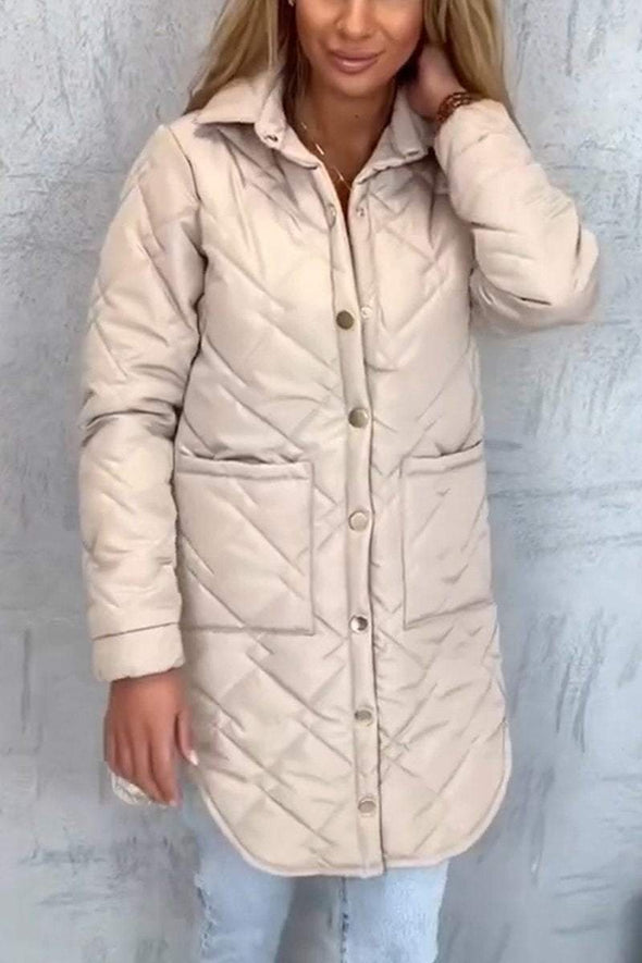 Women's Casual Solid Coat