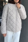 Women's Fashion Plush Hat Down Cotton Jacket