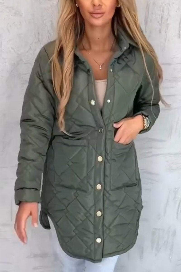 Women's Casual Solid Coat