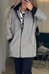 Women's Casual Solid Color Pocket Zipper Cardigan