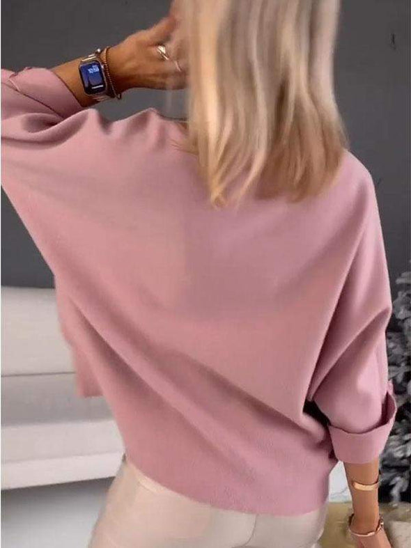 Women's Turtleneck Long Sleeve Pullover Sweater