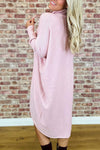 Women's Turtleneck Long Sleeve Dress