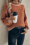 Women's Casual Loose Knitted Sweater