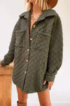 Women's Casual Solid Color Pocket Jacket